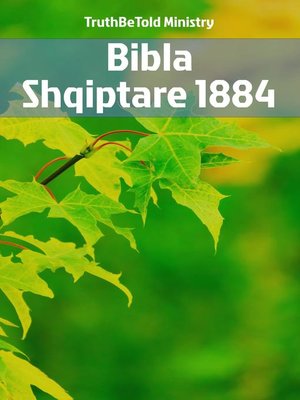 cover image of Bibla Shqiptare 1884